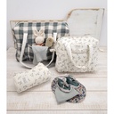 Babyshower - Matelas à Langer Nomade Knot - Olive Bloom