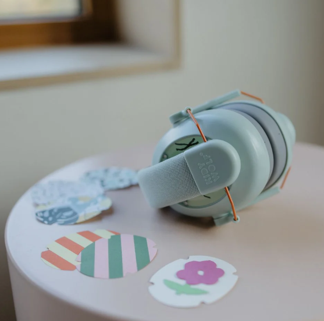 KIDYWOLF - Kidynoise casque antibruit - Vert