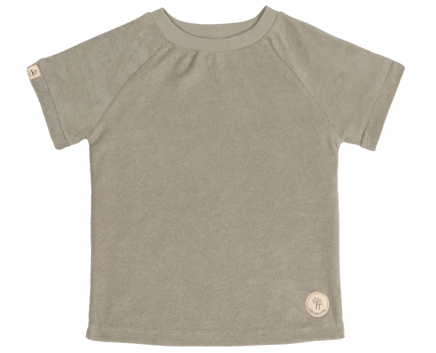 Lassig - T-shirt en éponge - Olive