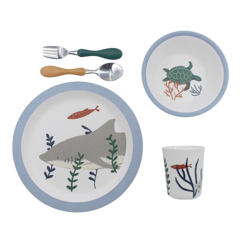 Sebra - Set Repas 5 Pièces - Mer