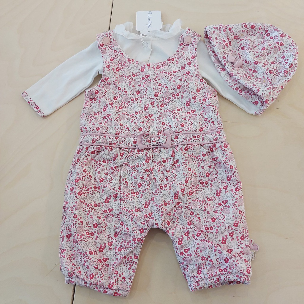 Sergent Major – Ensemble fleuri – 3 pièces – seconde main