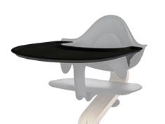 Nomi - Tablette pour chaise haute évolutive - Noir
