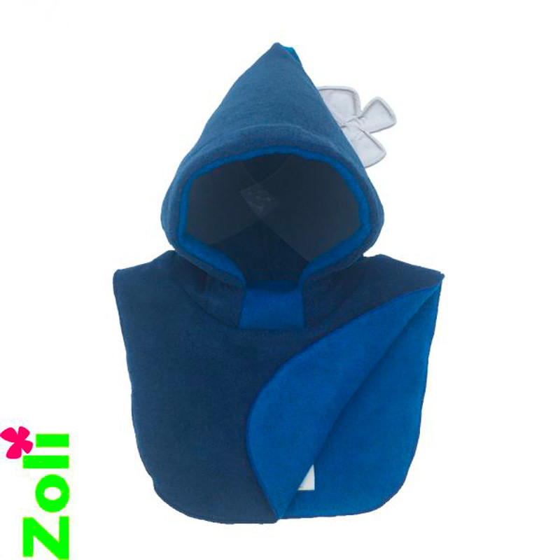 Zoli – Cagoule Polaire Bébé – Bleu Marine - 6/24 mois