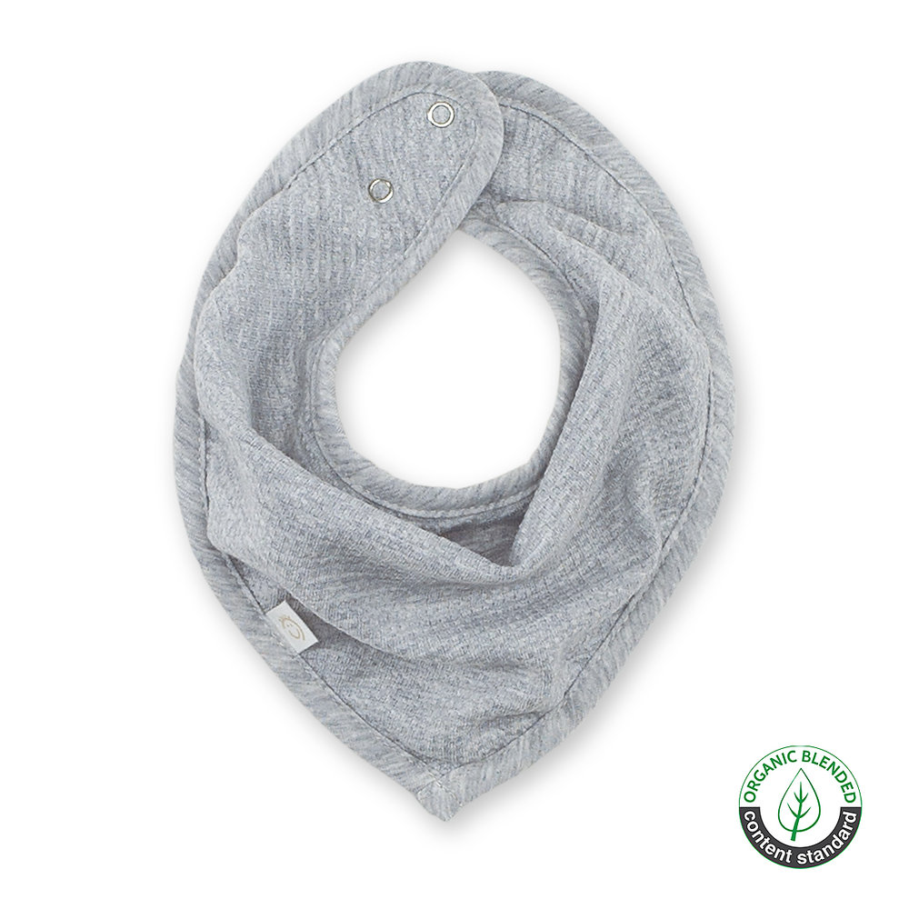 Bemini - Bandana waterproof waffle bio - Gris Chiné