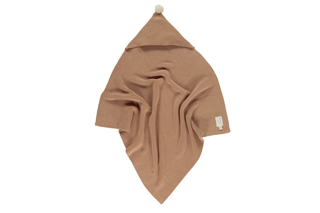 Nobodinoz – Baby Cape So Natural – Biscuit