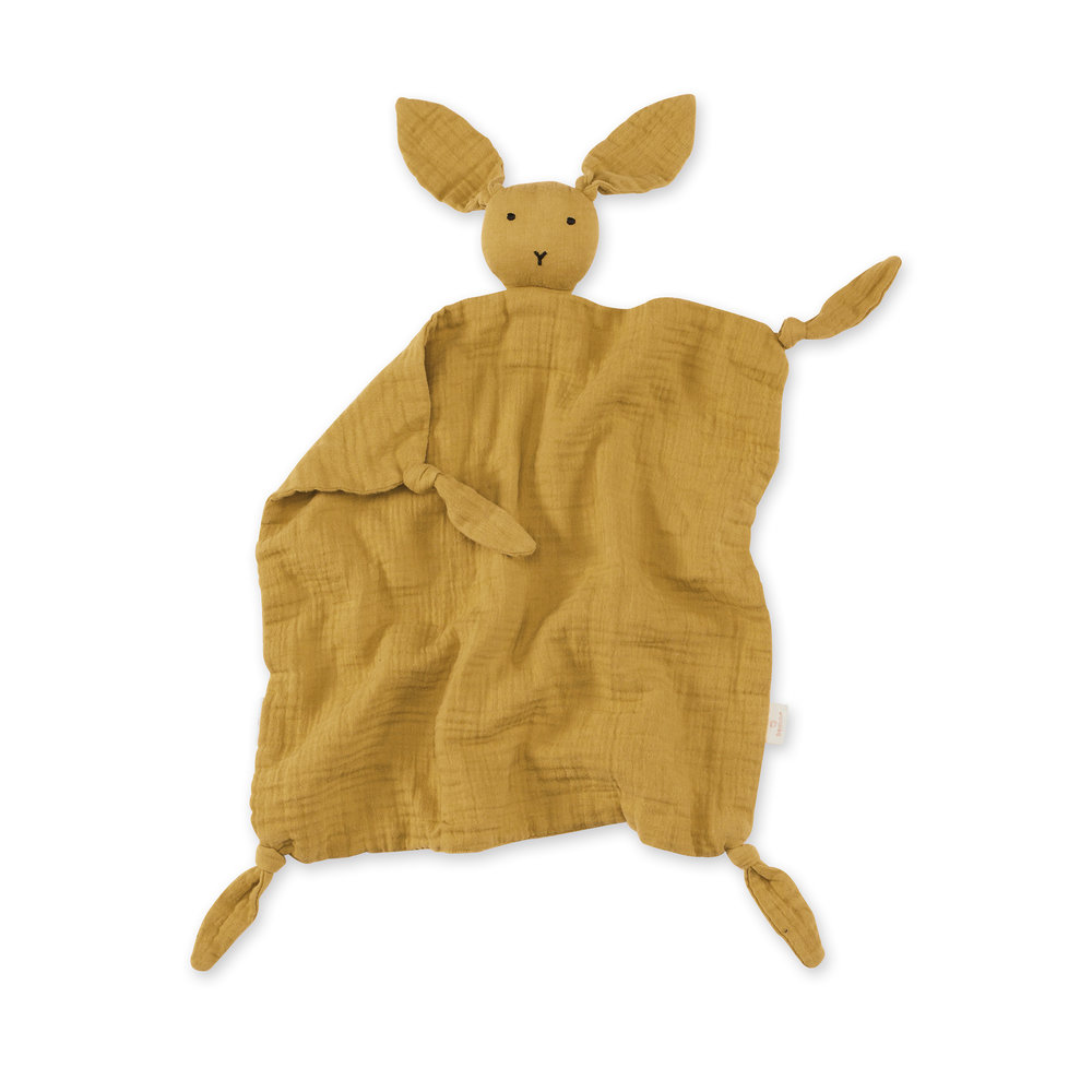 Bemini - Doudou Bunny 40x40cm - Ocre