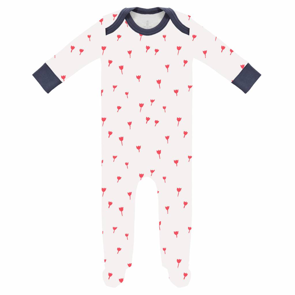 Fresk - pyjama avec pieds - tulipes