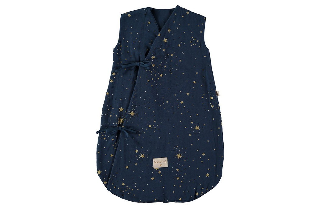 Nobodinoz - Gigoteuse été Dreamy - 0-6mois - Gold Stella / Midnight Blue