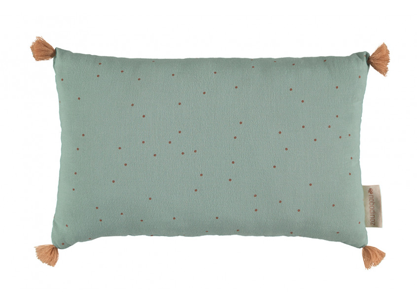 Nobodinoz - Coussin Sublim - toffee sweet dots eden green