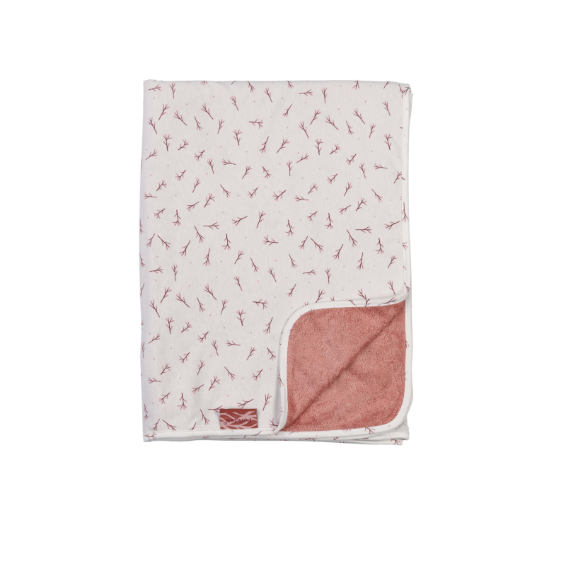 Pericles - Petite couverture berceau- Blush Allover - 100x75cm