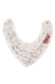 Pericles - Bavoir bandana - Blush Allover