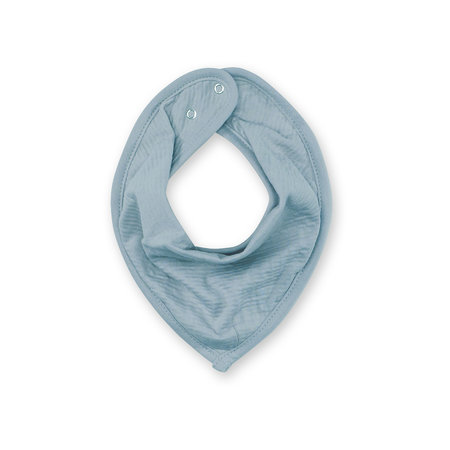 Bemini - Bandana waterproof en coton BIO Tetra Jersey - Bleu Minéral
