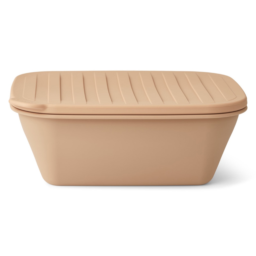 LIEWOOD - Boite à tartines pliable en silicone - Tuscany Rose / Pale Tuscany Mix