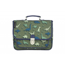 Caramel & Cie - Petit cartable  - Dinogamis vert