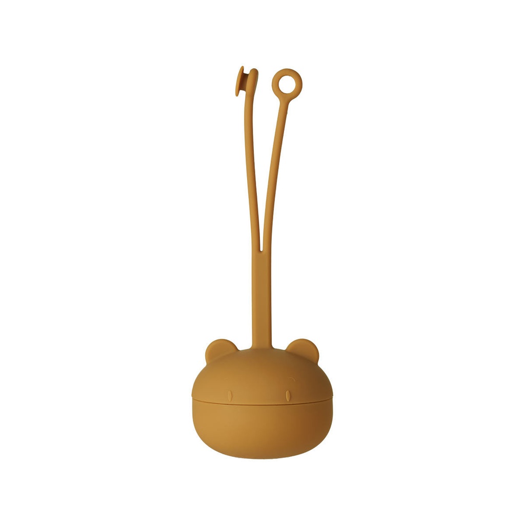 LIEWOOD - Lampe Samuel en silicone - Mr Bear Golden Caramel