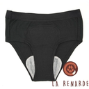 La Renarde - Shorty menstruel noir - M