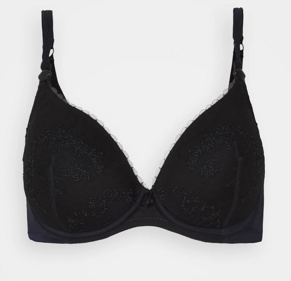 Cache coeur - Soutien gorge Louise - Bleu marine - Bonnet C