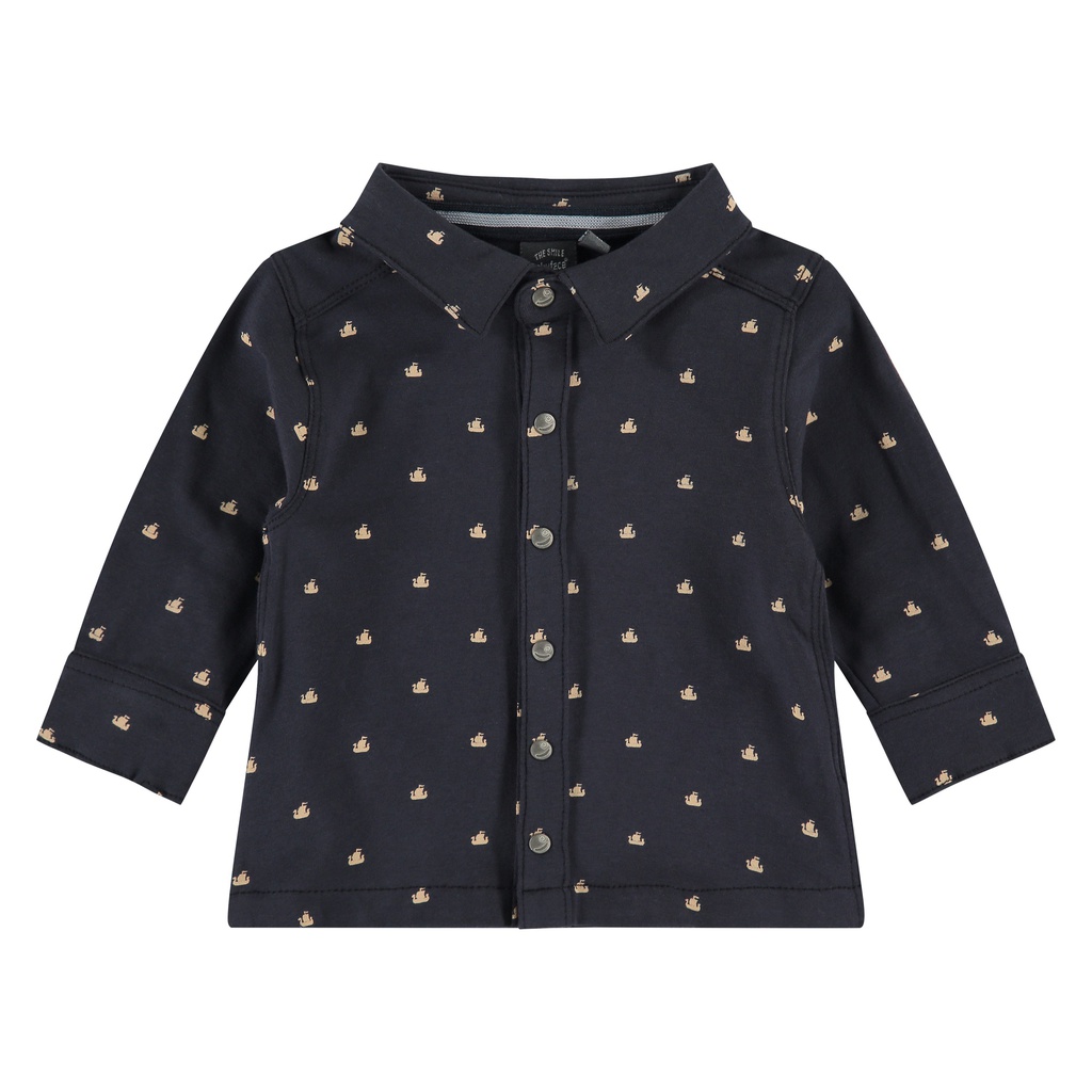 BABYFACE - Chemise longues manches bébé garçon - Navy