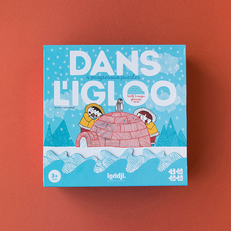 Londji - Puzzles progressifs dans l'igloo - Dès 3 ans