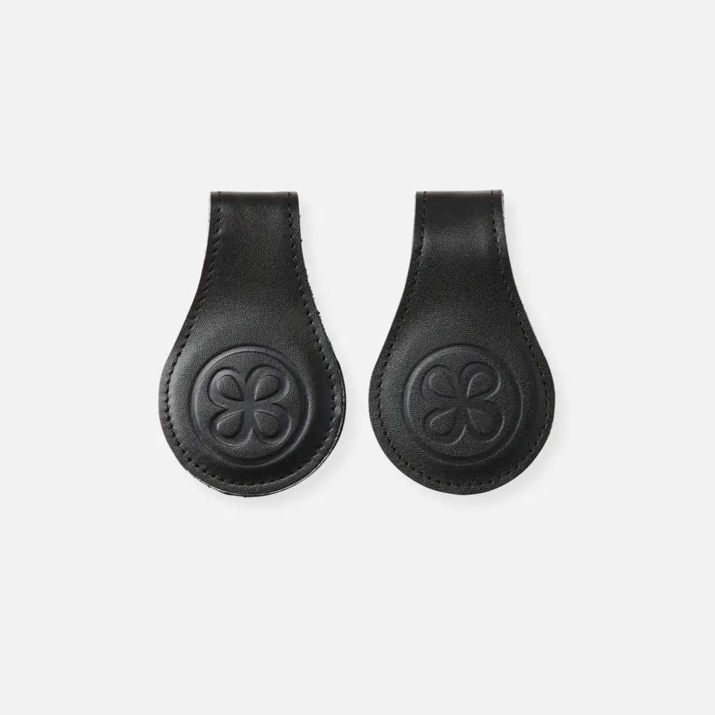 Cloby - Clips pour couverture – Noir (cuir)