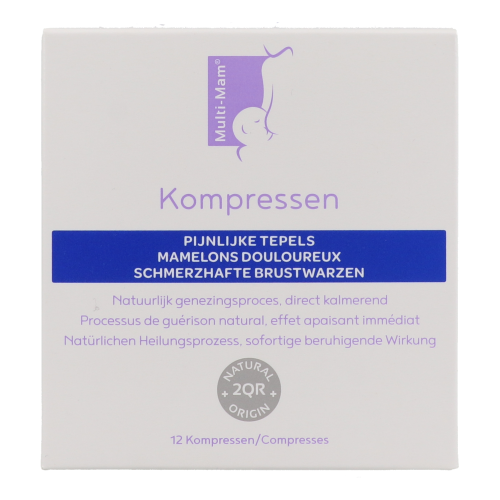 MultiMam - 12 compresses mamelons douloureux