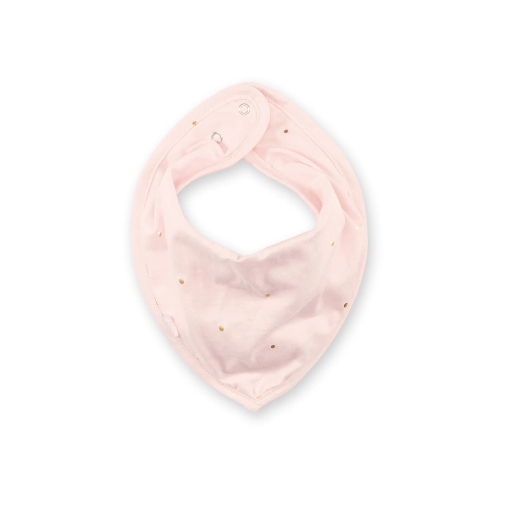 Bemini - Bandana waterproof - Rose motifs pois doré