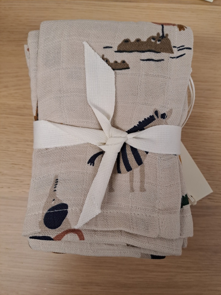 Liewood - Lot de 2 tetras Lewis - All Together Sandy