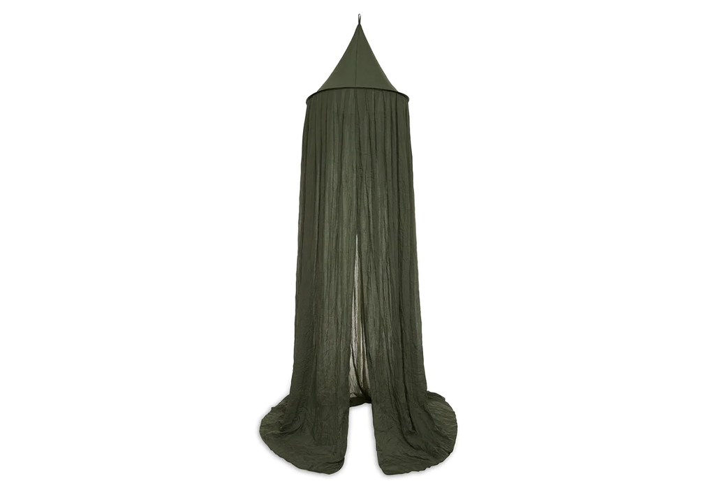 Jollein - Ciel de lit Vintage 245cm - Leaf Green