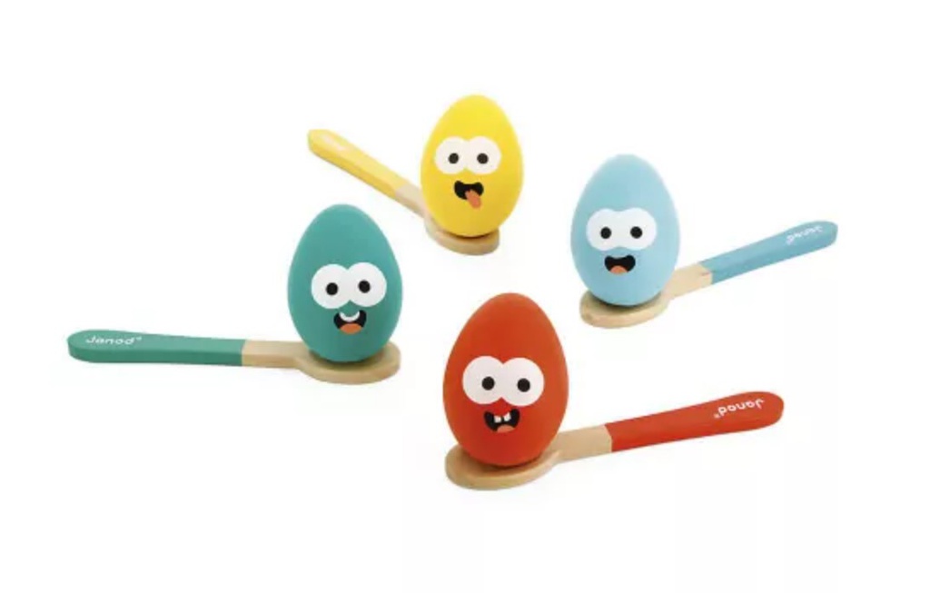 Janod - Course aux oeufs - 3 ans +