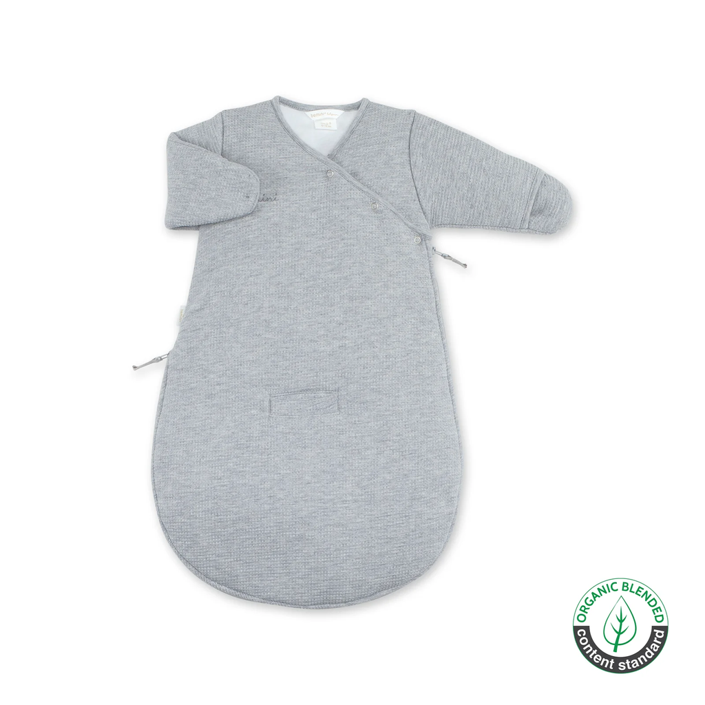 Bemini - Gigoteuse 1-4 mois Magic Bag Pady Waffle + Jersey Bio Tog 2,5 - Mix Grey