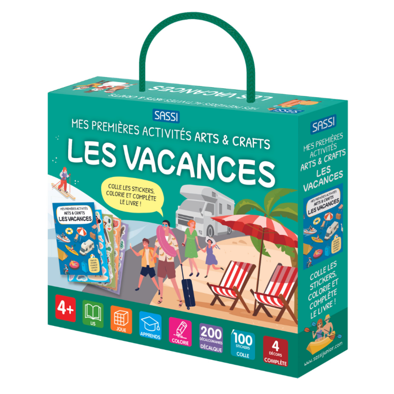 Sassi - Mes premières activités Arts & Crafts - Les Vacances