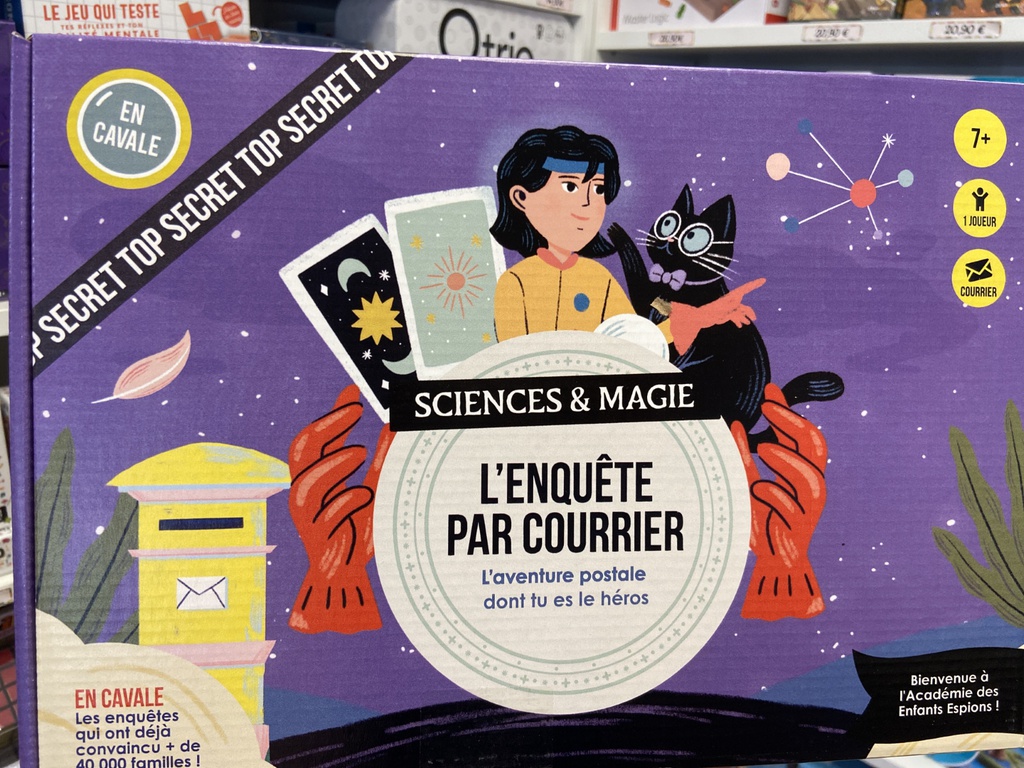 Jeu Enquête Par Courrier - Science et Magie