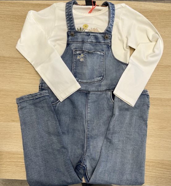 BABYFACE - Ensemble fille 5 ans - Salopette + T-shirt