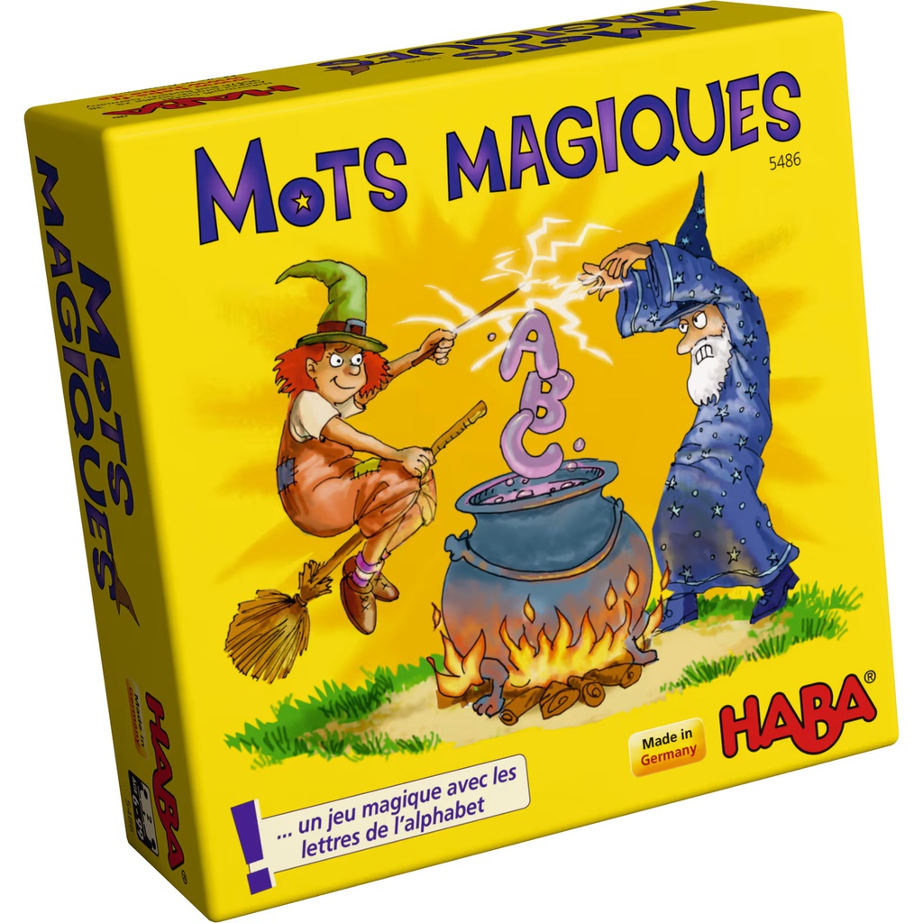 HABA - Jeu de voyage - Mots Magiques - 6 ans +