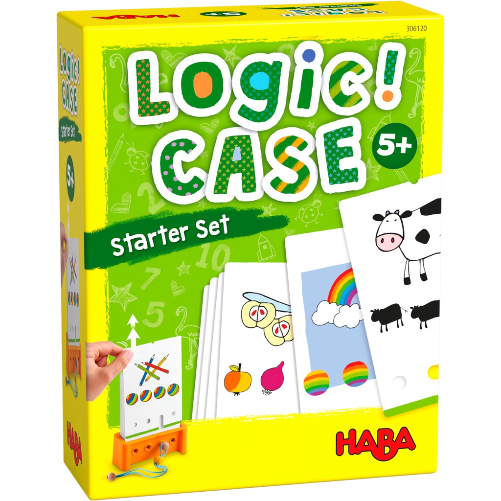 HABA - Jeu de voyage - Logic ! Case - Starter Set - 5 ans +