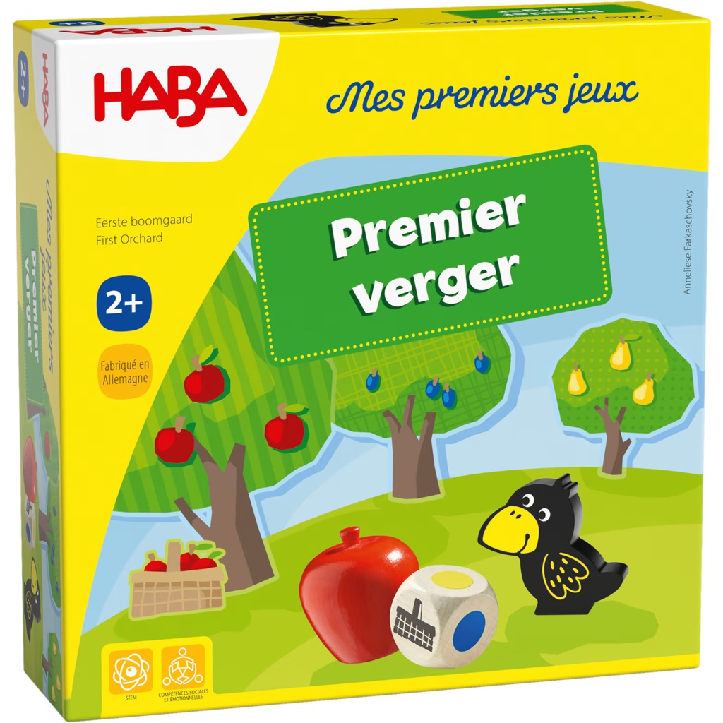 HABA - Mes Premiers Jeux - Premier Verger - 2 ans +