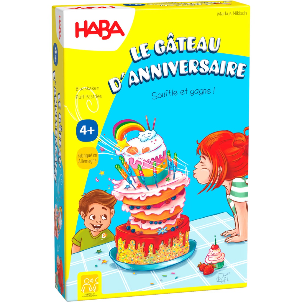HABA - Jeu Le Gâteau d'Anniversaire - 4 ans +