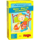 HABA - Mes Premiers Jeux - Mémo Maxi Et Ses Peluches - 2 ans +
