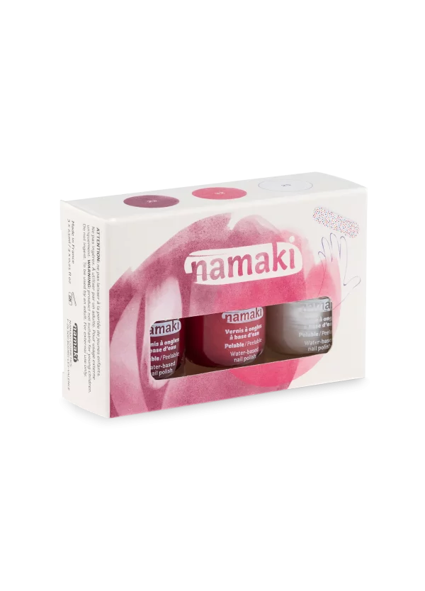 Namaki - Coffret 3 vernis - Sorbet Fruité