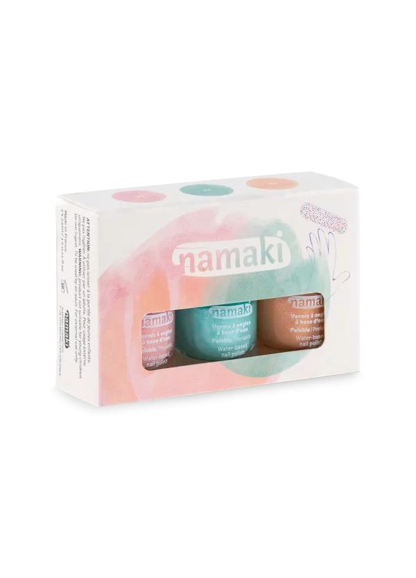 Namaki - Coffret 3 vernis - Délices d'Eté