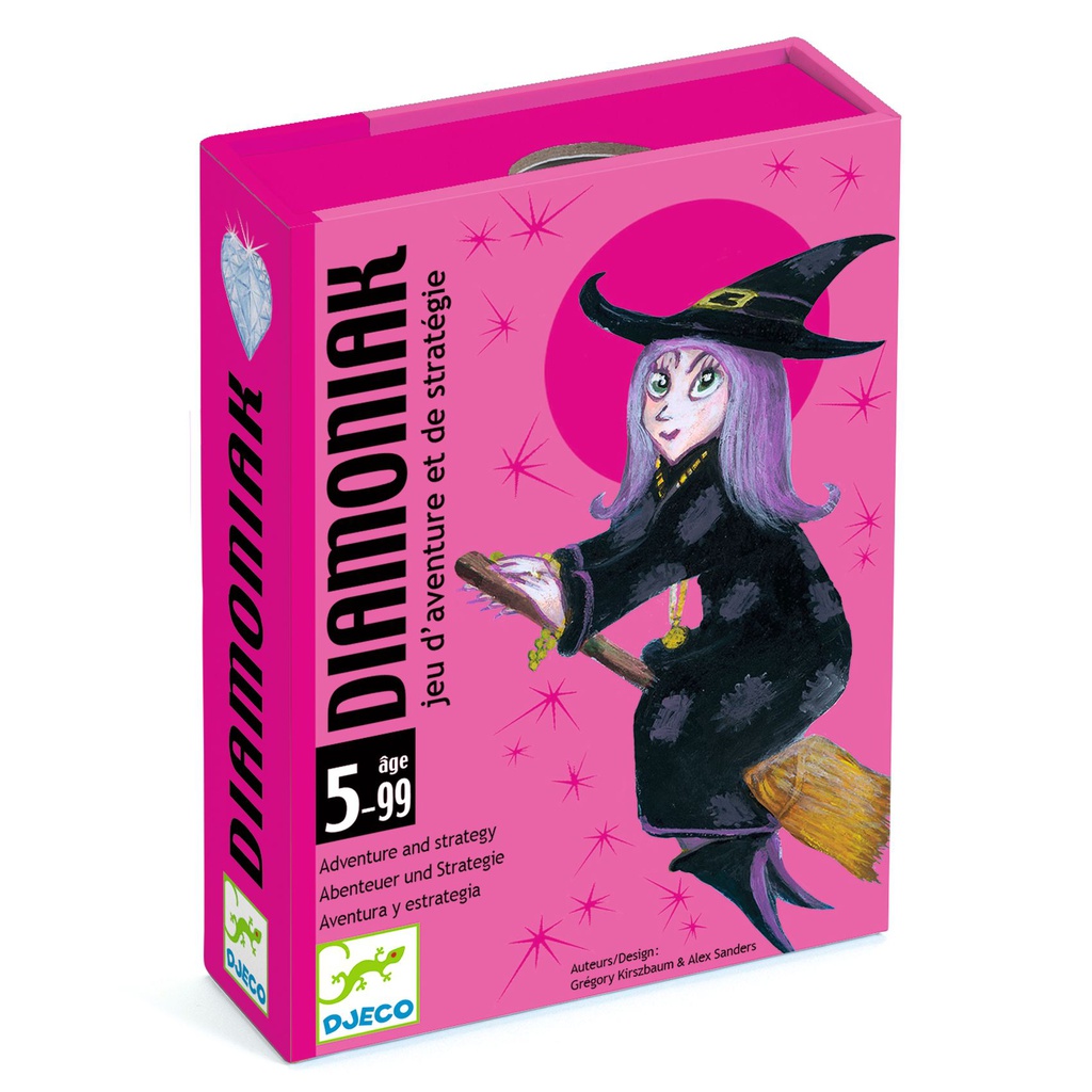 DJECO - Jeu de cartes Diamoniak - 5 ans +