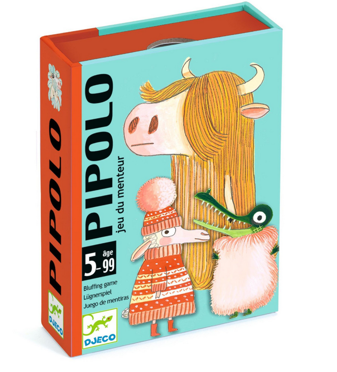 DJECO - Jeu de cartes du menteur - Pipolo