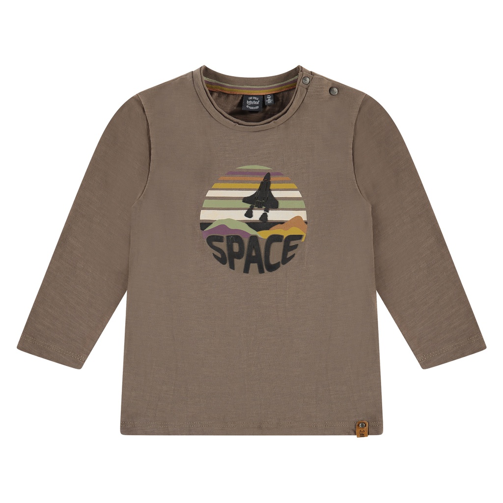 BABYFACE - T-shirt manches longues garçon - Mocca