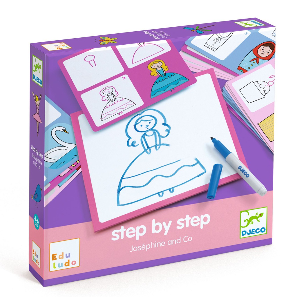 DJECO - Step by Step Joséphine &amp; Co - 4 à 7 ans