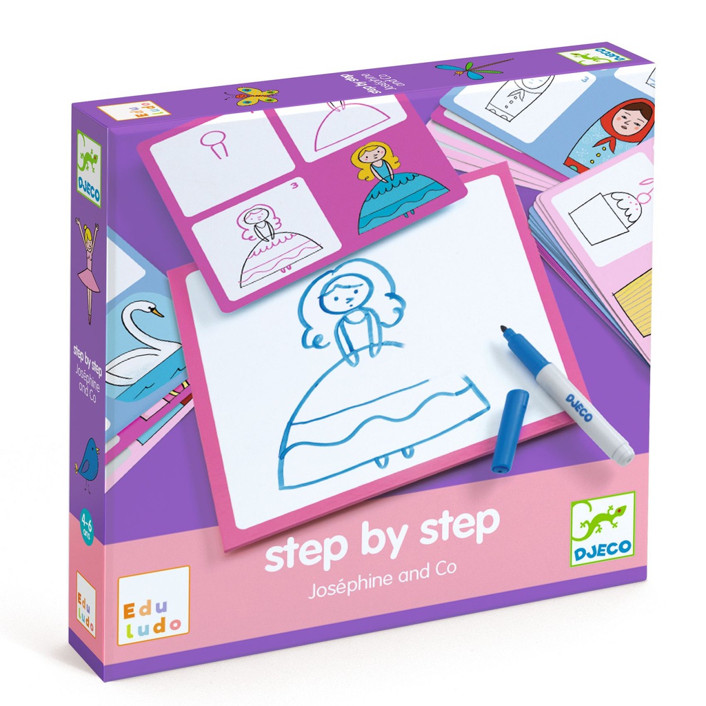 DJECO - Step by Step Joséphine & Co - 4 à 7 ans