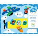 DJECO - Coloriages Magiques - Caché dans le ciel - 18 mois +