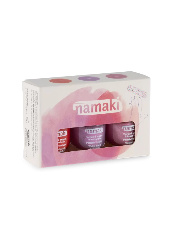 Namaki - Coffret 3 vernis - Roses éternelles