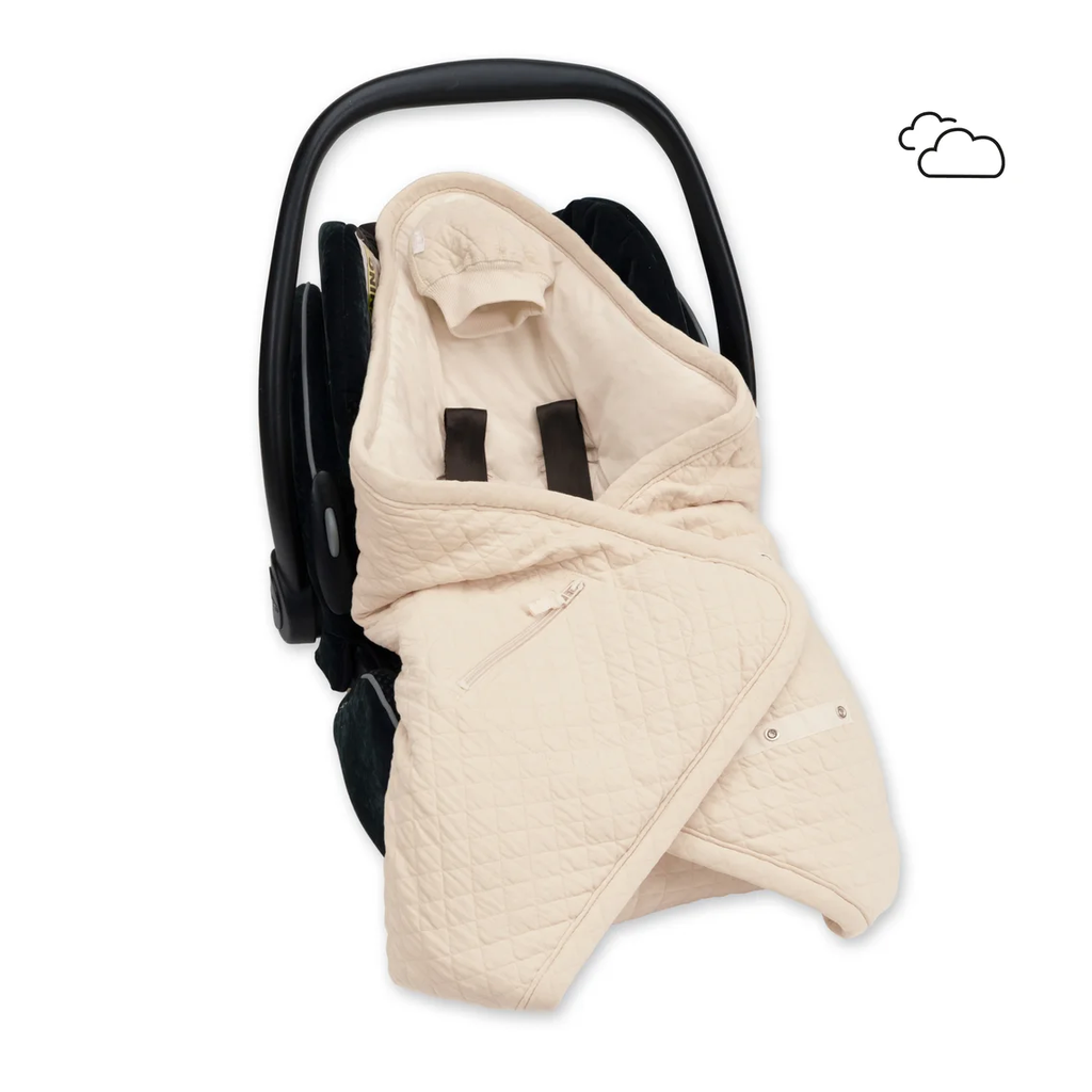 Bemini - Nid d’ange Biside - 0-12M - Cream + pady jersey