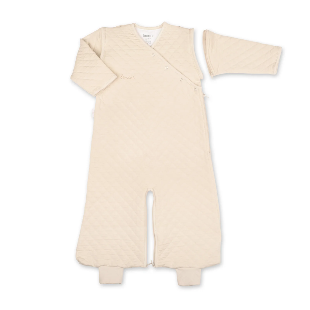 Bemini - MAGIC BAG 4-12m Cream Pady Quilted Jersey TOG 1.5