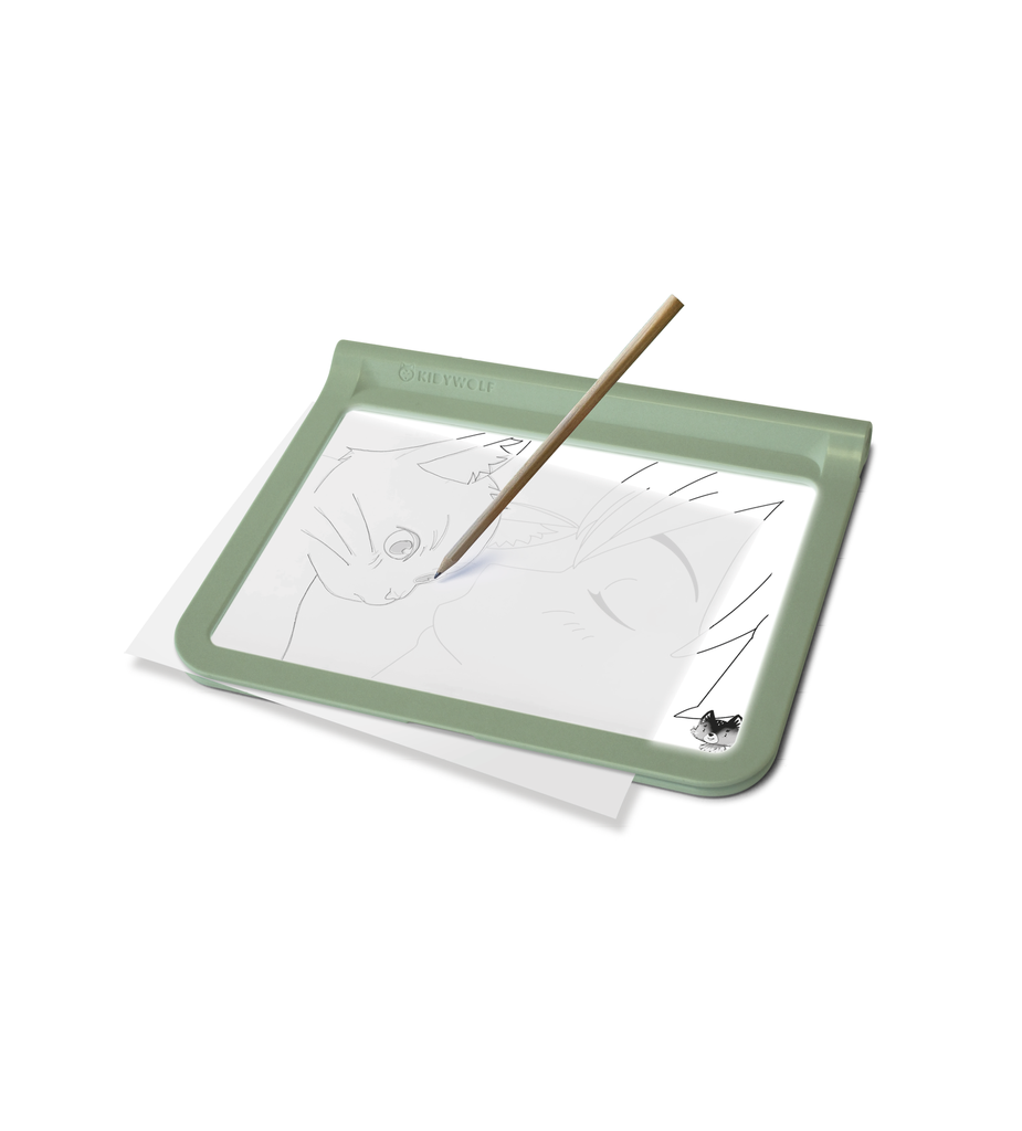 KIDYWOLF - KIDYDRAW-PRO - Tablette lumineuse portable - Vert